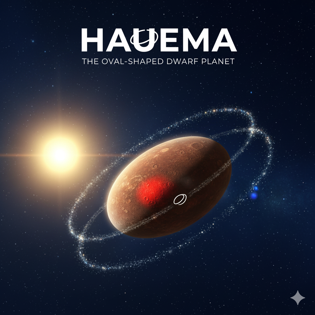 Haumea The Oval-Shaped